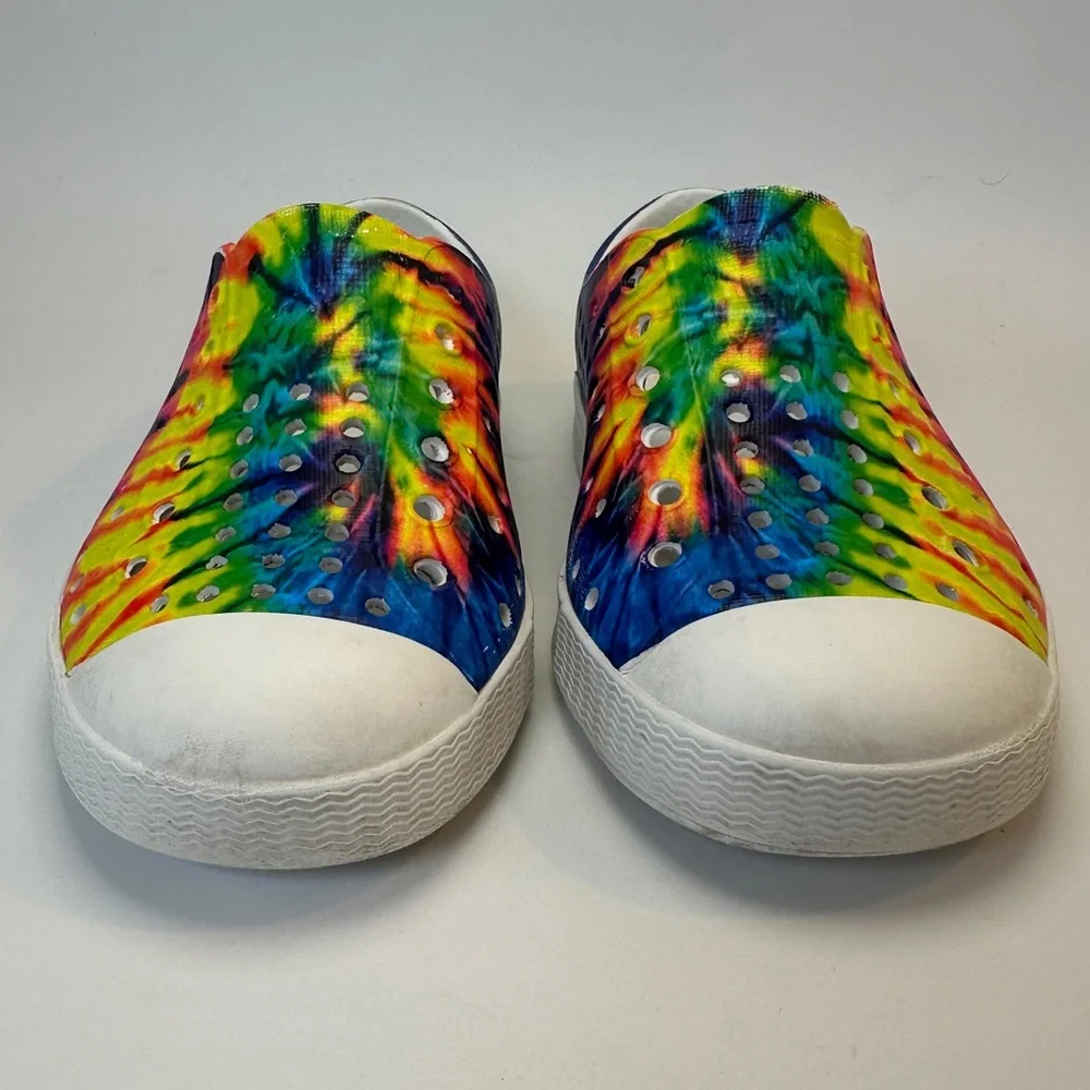 Native Tie Dye Rainbow Toddler Kids Shoes‎ C7